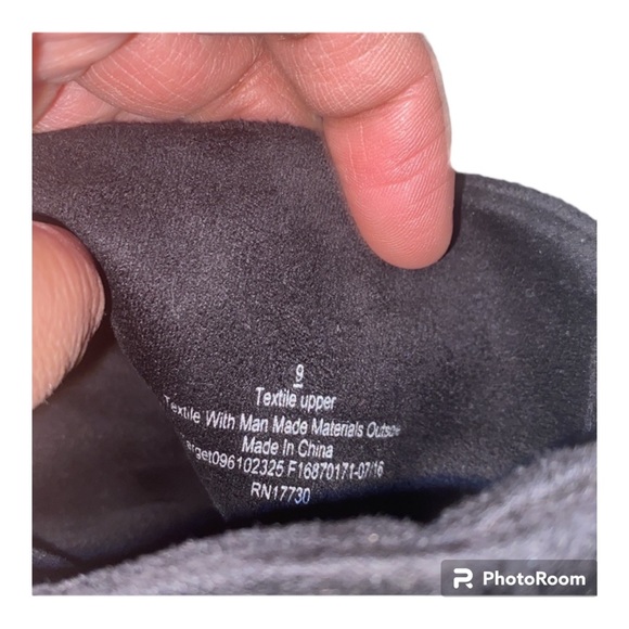 BLACK BOOTS SIZE 9 - Picture 6 of 8